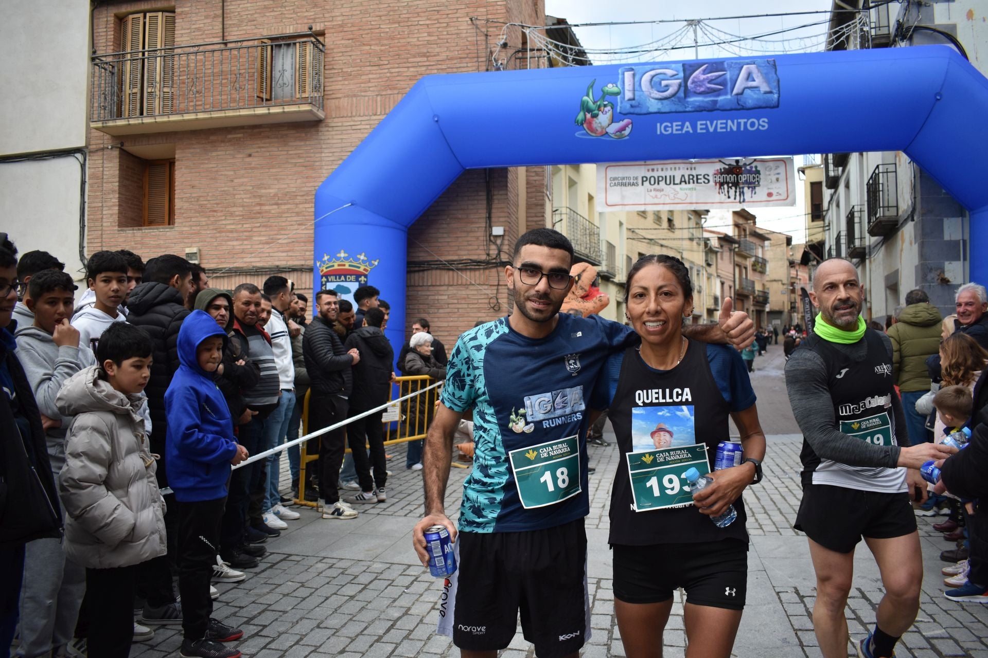 Las imágenes de la carrera &#039;Entre dinosaurios&#039; en Igea