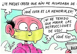 Los contagios de covid y gripe, según Tris