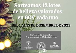 Adeca sortea doce cestas de belleza valoradas en 60 euros