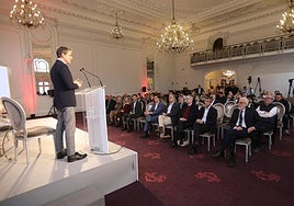 El presidente Capellán, en la clausura de Futuro en Español.