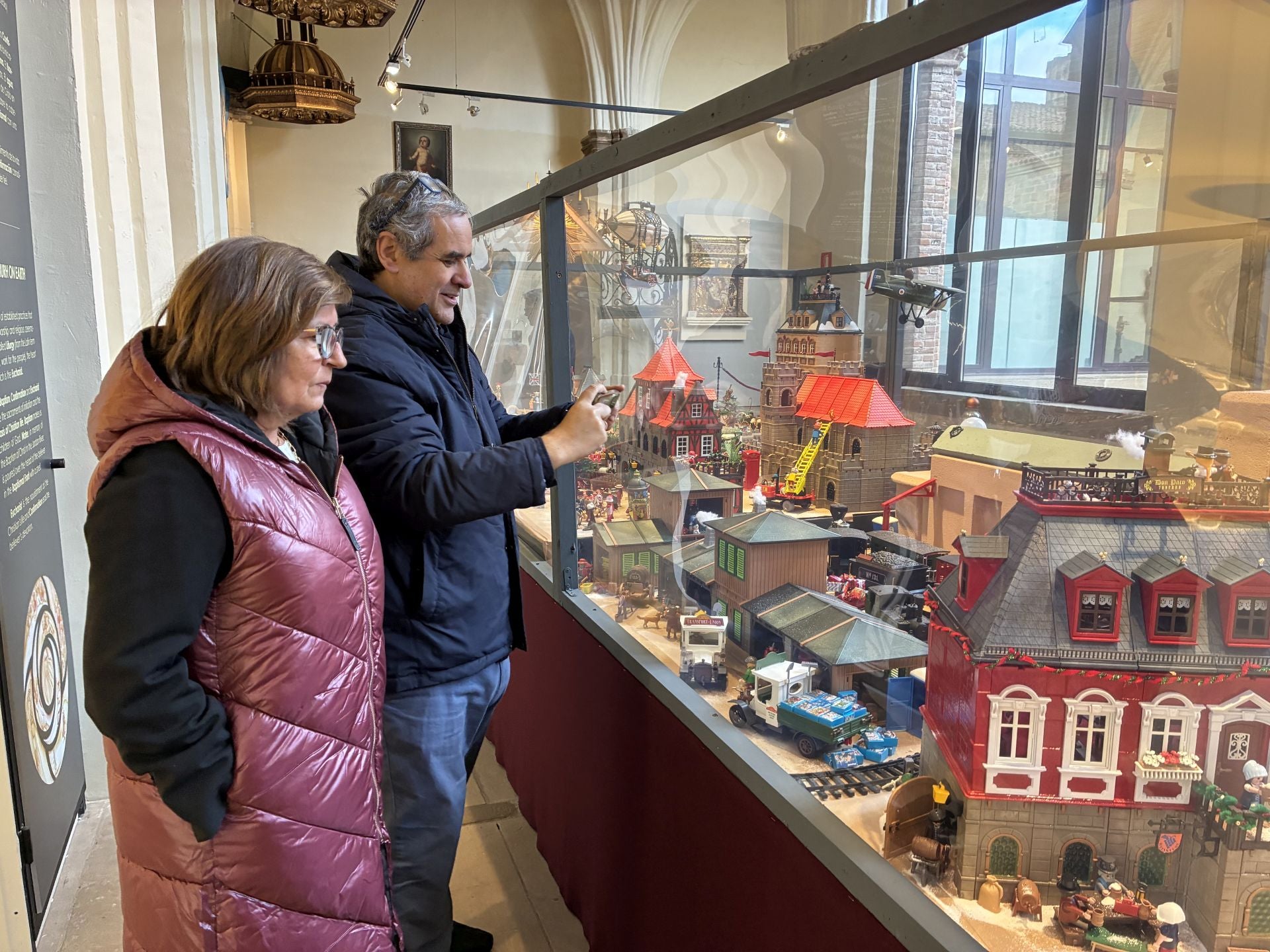 El Belén de Playmobil vuelve a la catedral de Santo Domingo