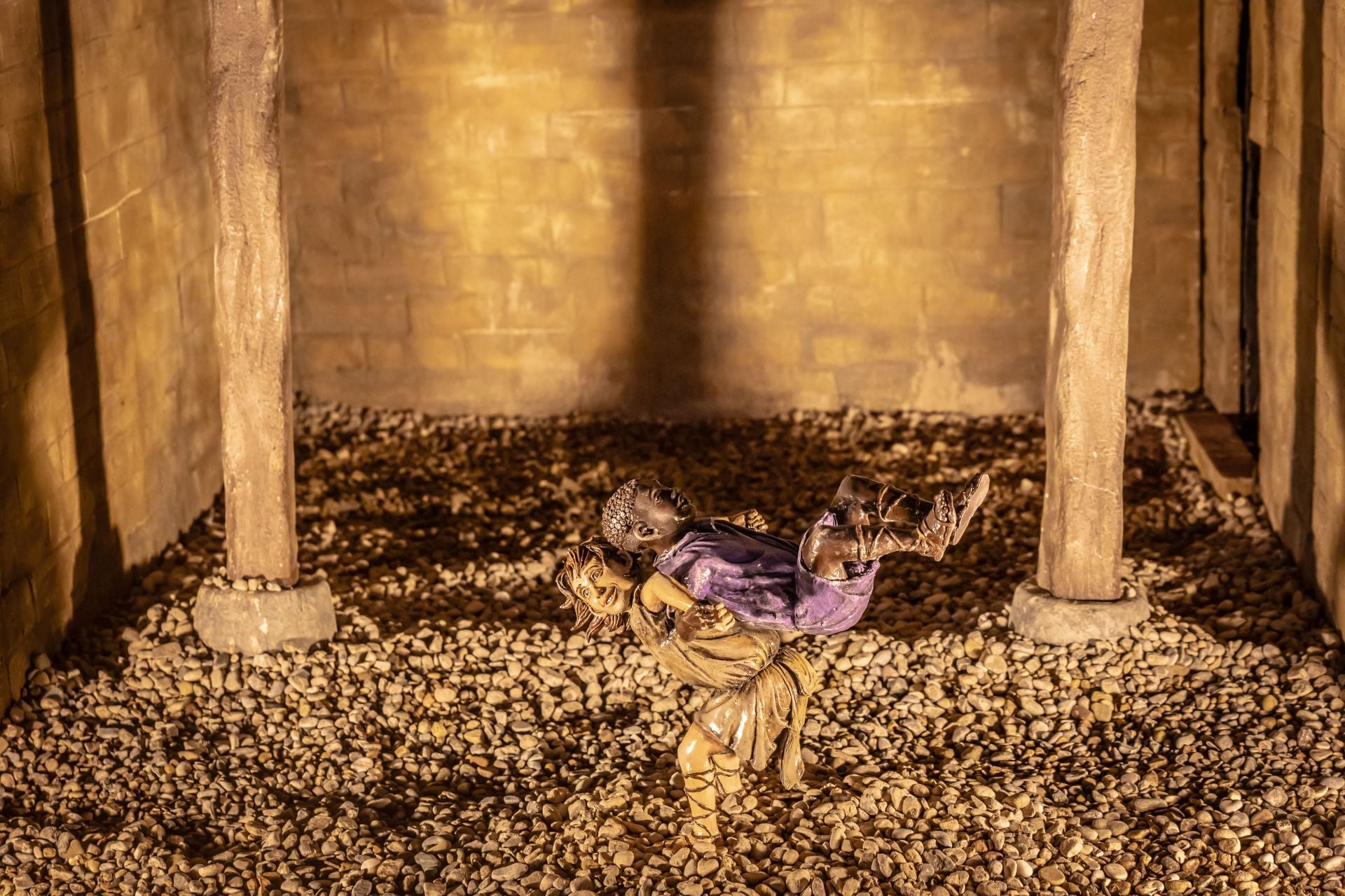 El portal de belén de Logroño, en imágenes