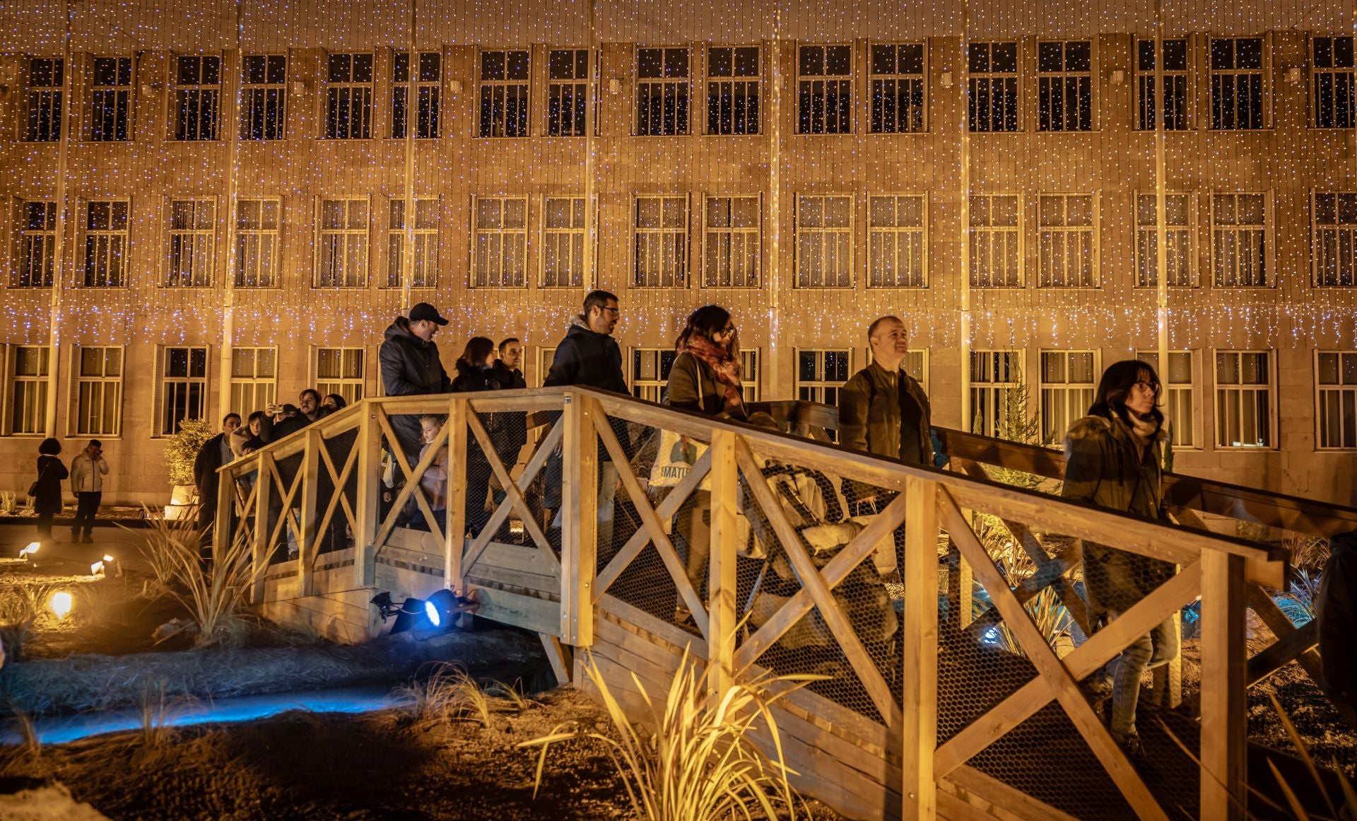 El portal de belén de Logroño, en imágenes