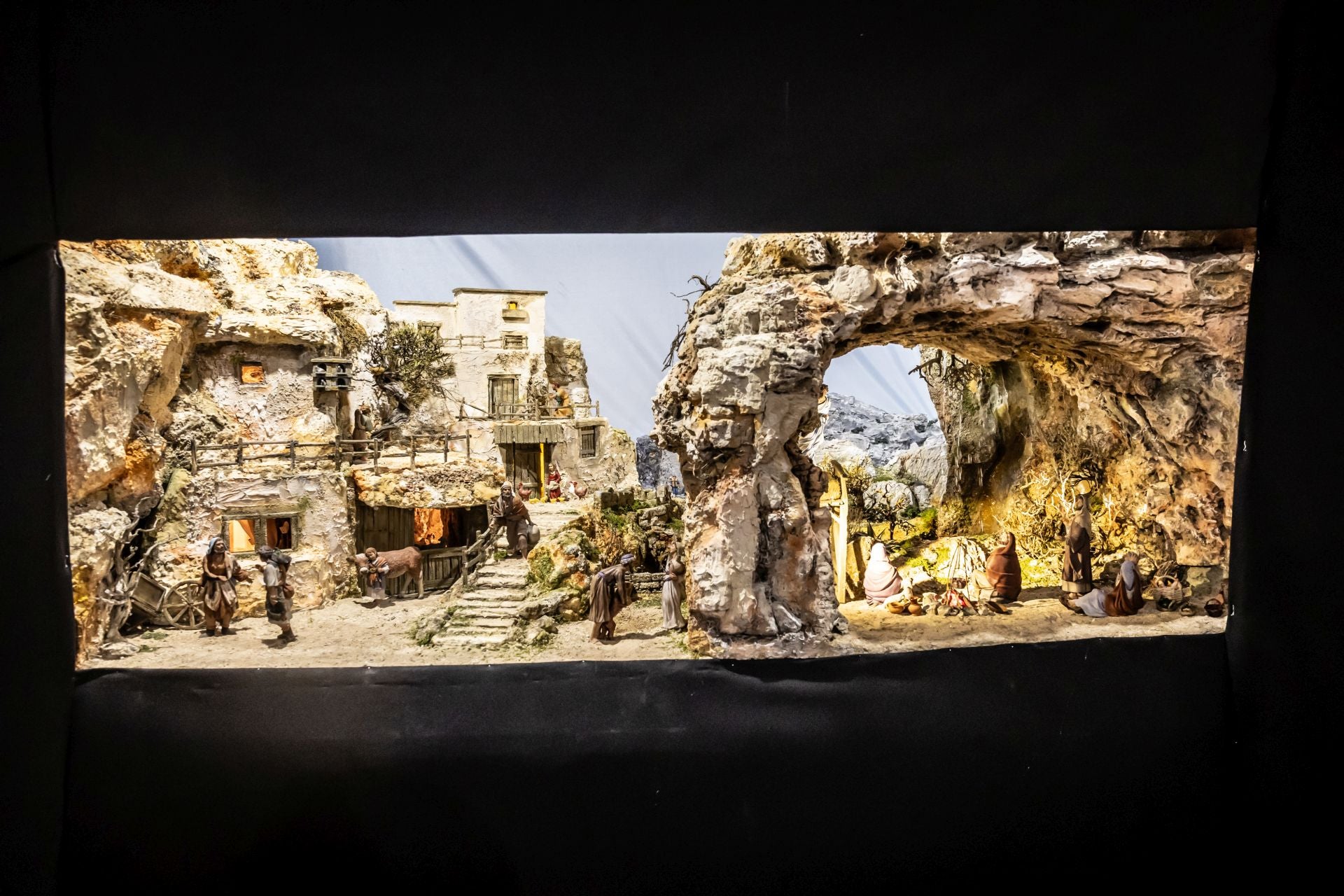 El portal de belén de Logroño, en imágenes