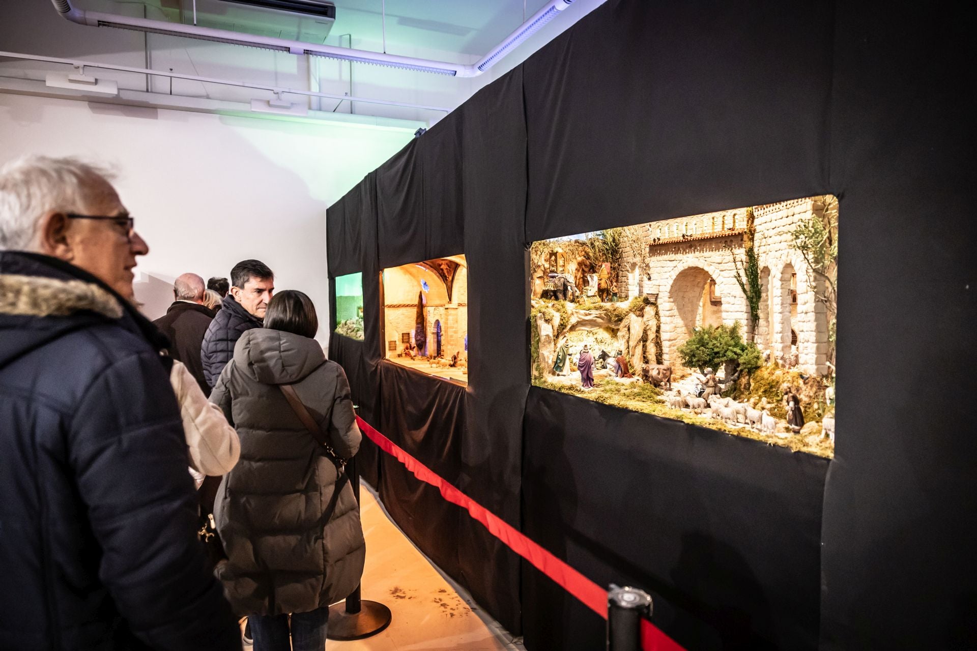 El portal de belén de Logroño, en imágenes