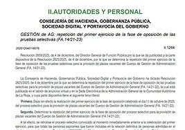 El Gobierno de La Rioja repetirá el examen de las oposiciones de Gestión el 14 de febrero