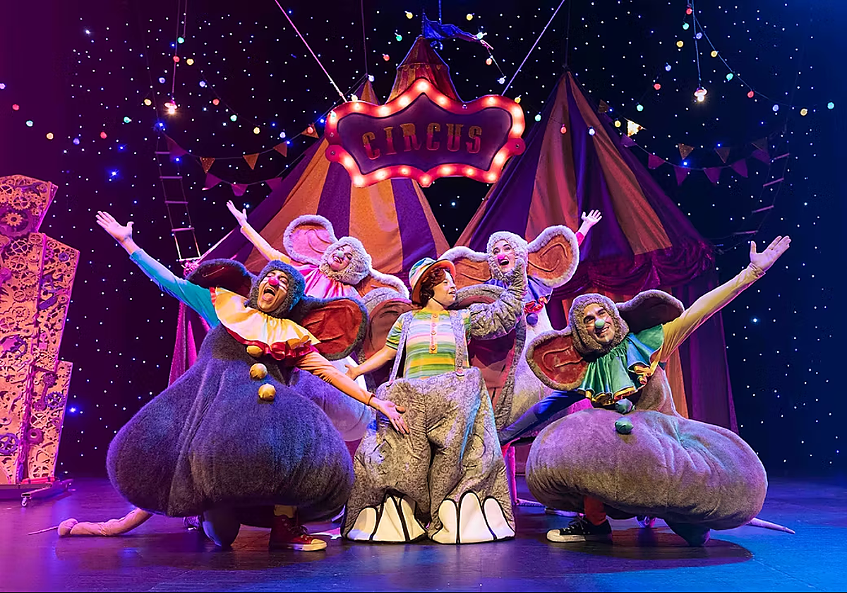 El musical está lleno de color y mensaje positivo.