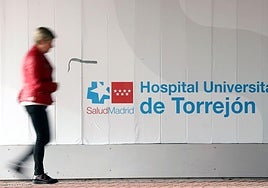 Una paciente (¿o tal vez cliente?) en el Hospital Universitario de Torrejón