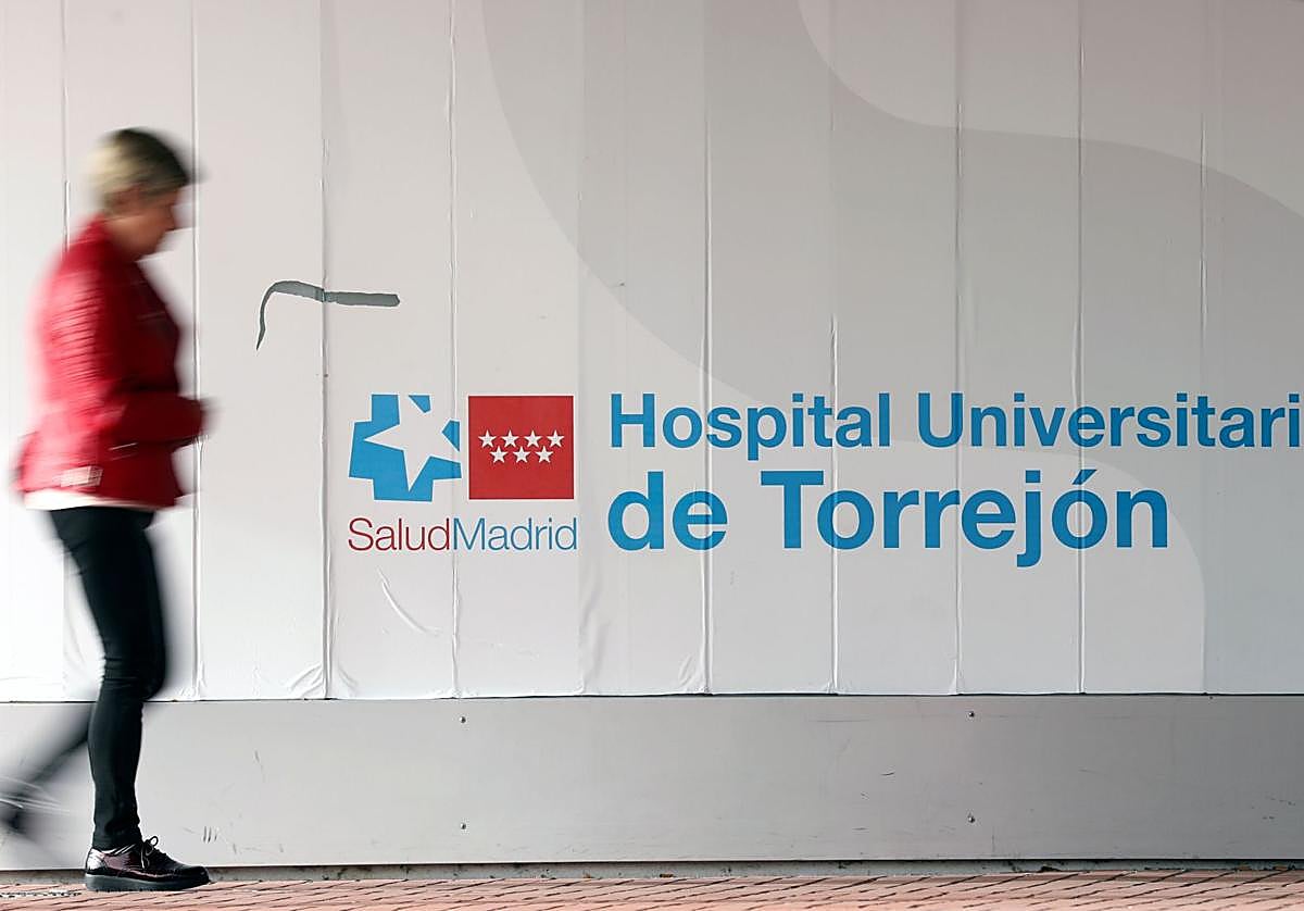 Una paciente (¿o tal vez cliente?) en el Hospital Universitario de Torrejón