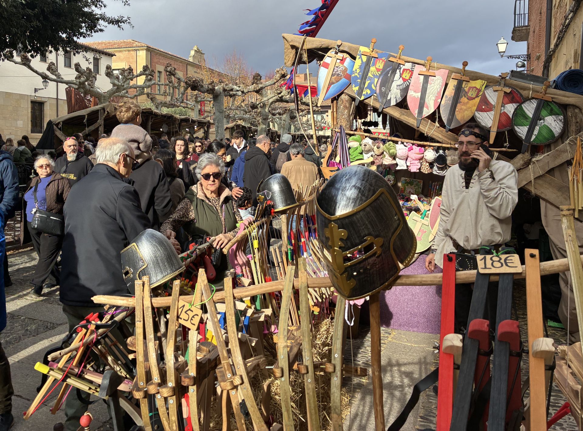 Arrancan las Ferias de la Concepción en Santo Domingo de La Calzada