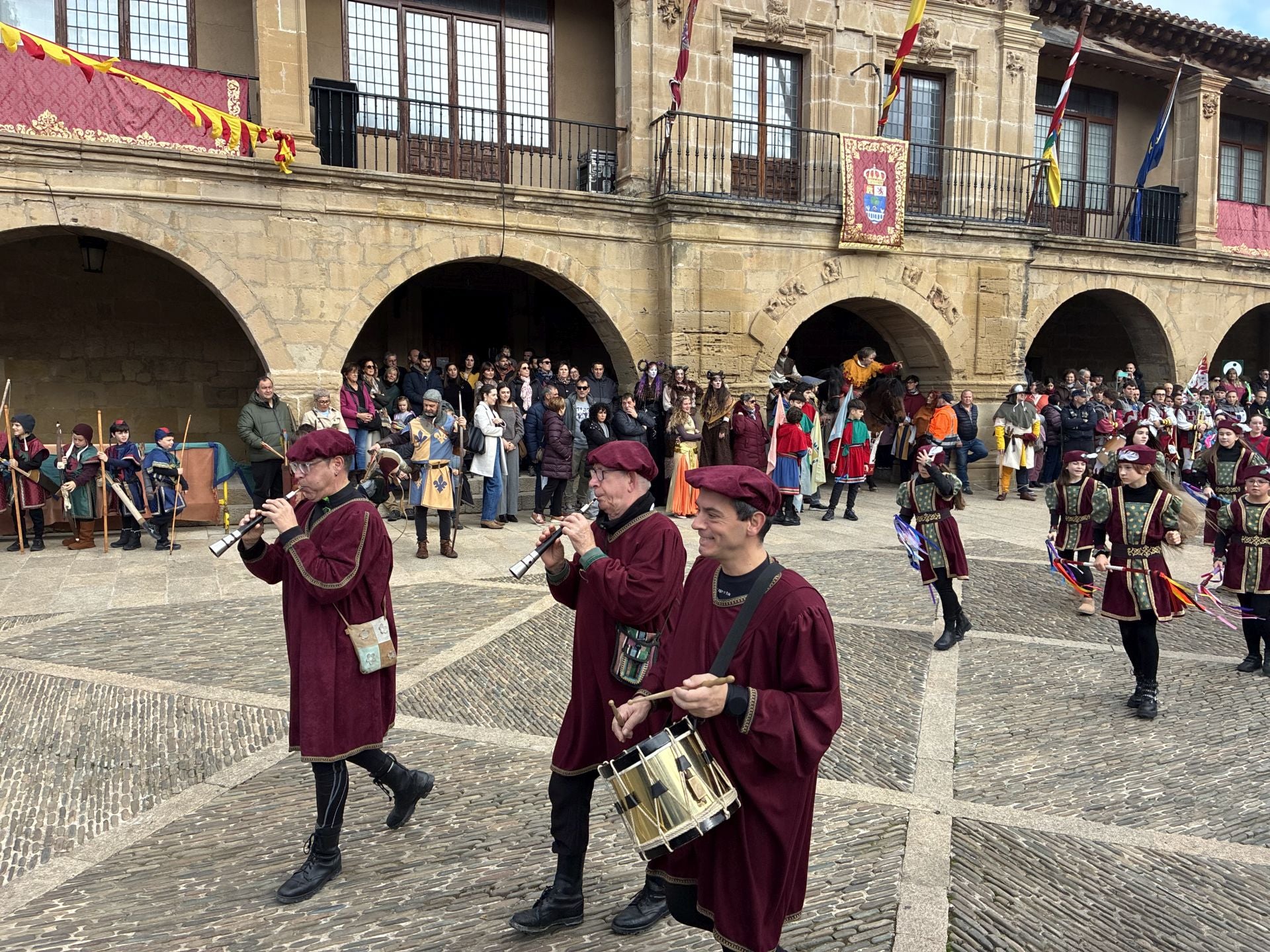 Arrancan las Ferias de la Concepción en Santo Domingo de La Calzada