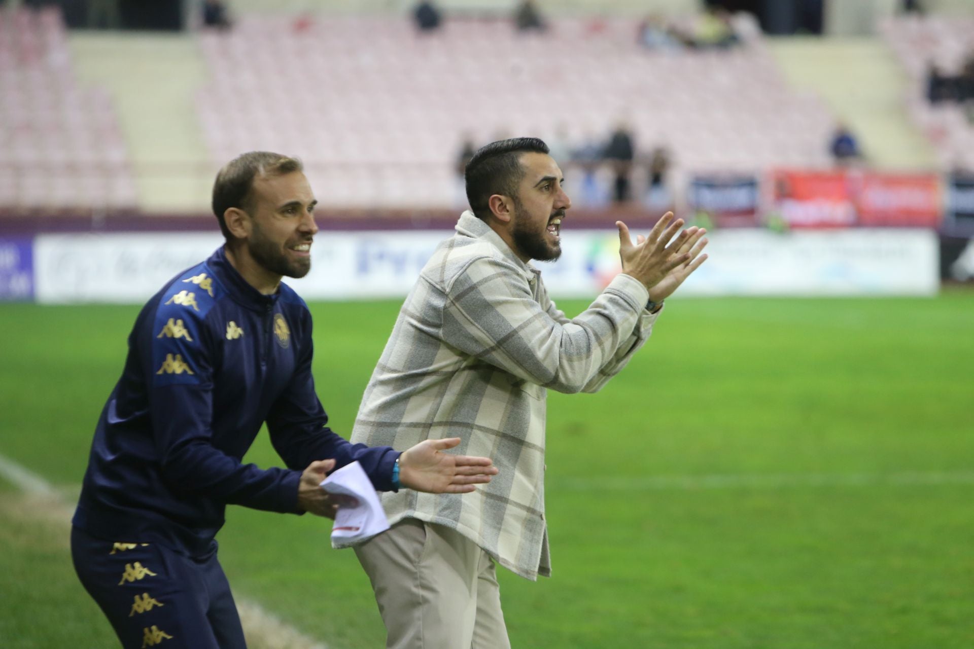 La SD Logroñés logra el triunfo ante el Ebro