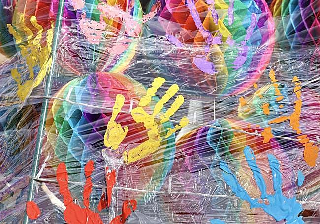 Un detalle del árbol.