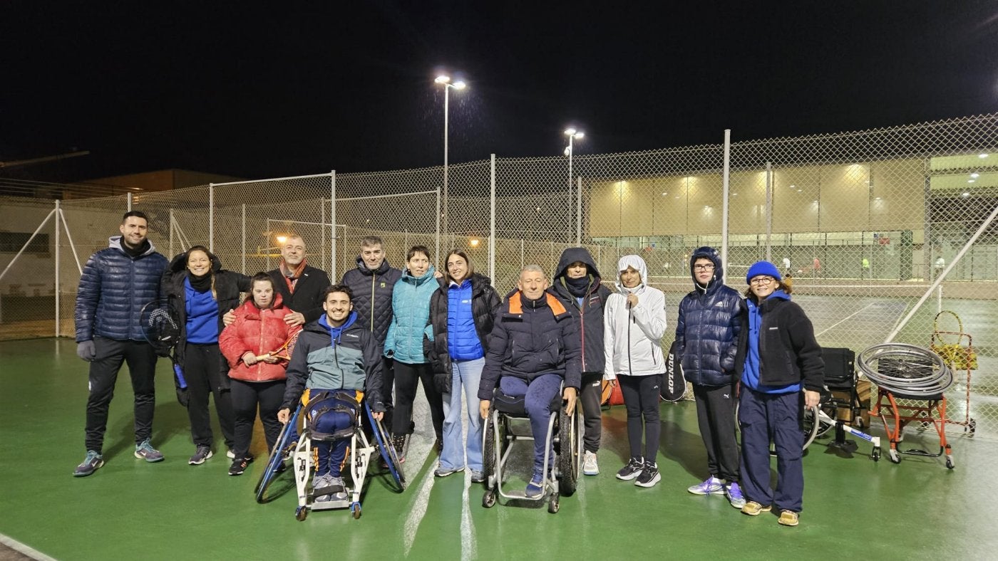 Puertas abiertas en La Planilla para el tenis adaptado