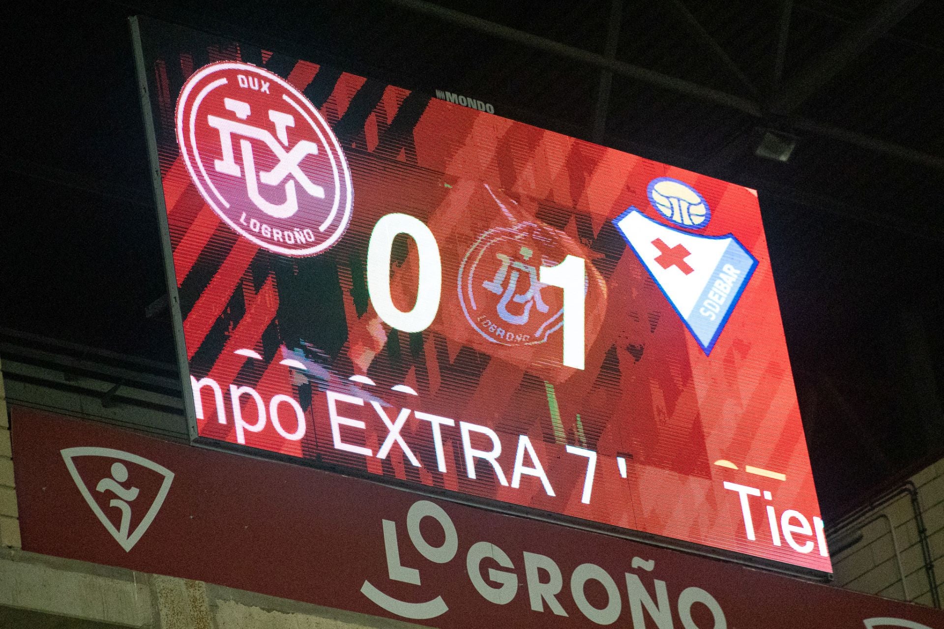 El Dux pierde ante el Eibar en Las Gaunas