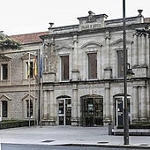 Exterior del Palacio de Justicia de La Rioja.