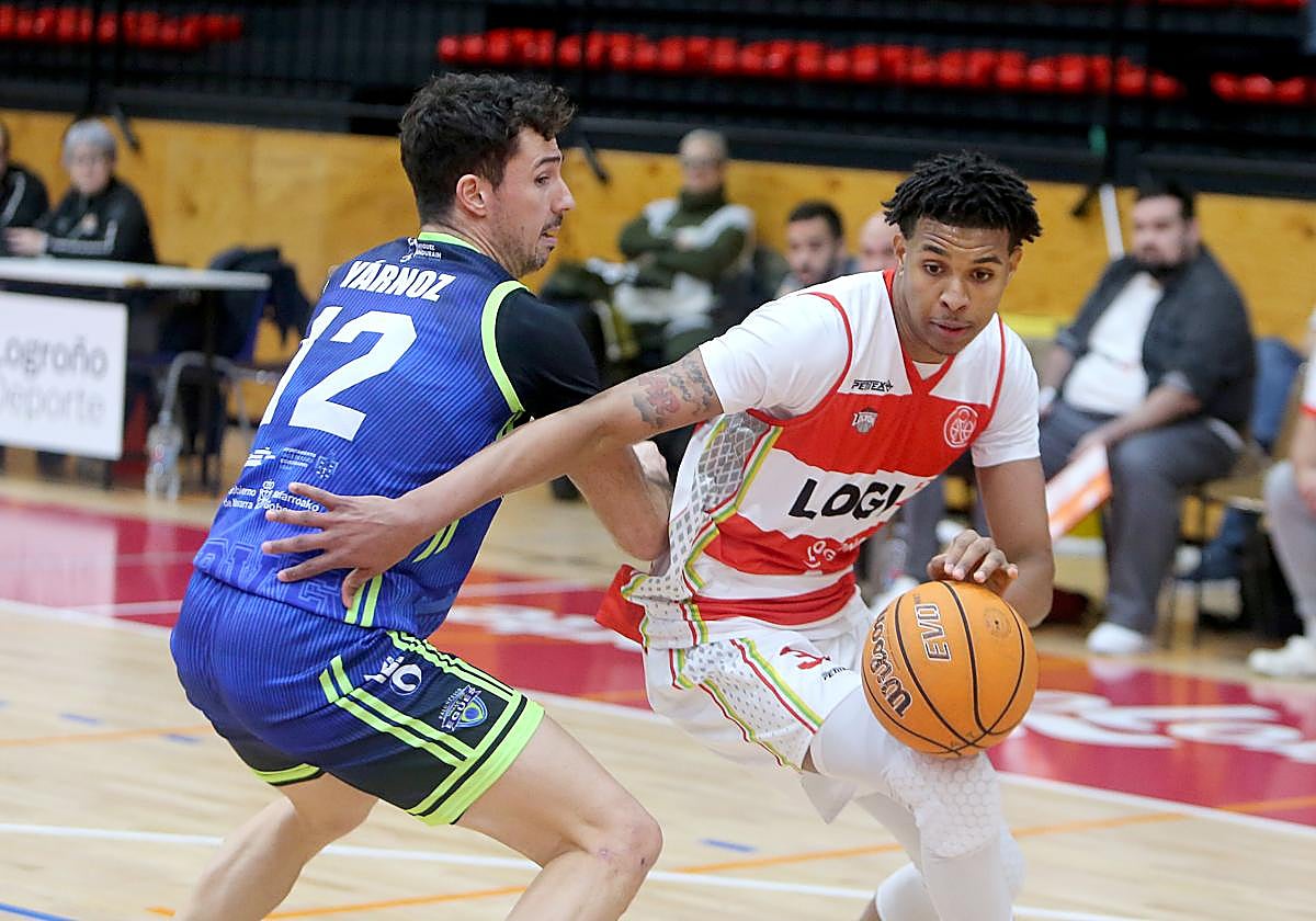 Spencer debutó con el LogroBasket.