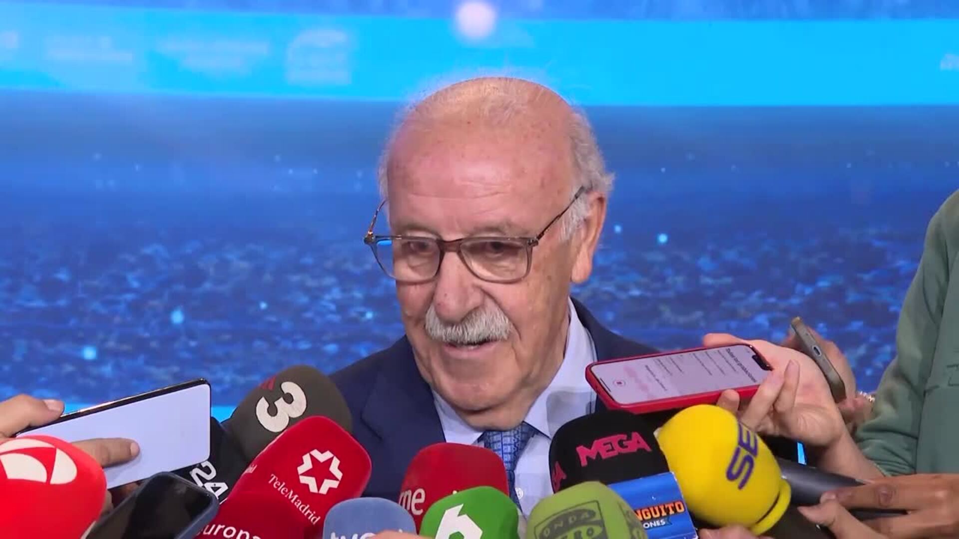 Vicente del Bosque: "La trayectoria de Ancelotti ha sido magnífica"