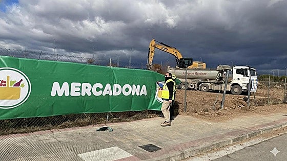 Mercadona inicia las obras para su nuevo supermercado en Lardero
