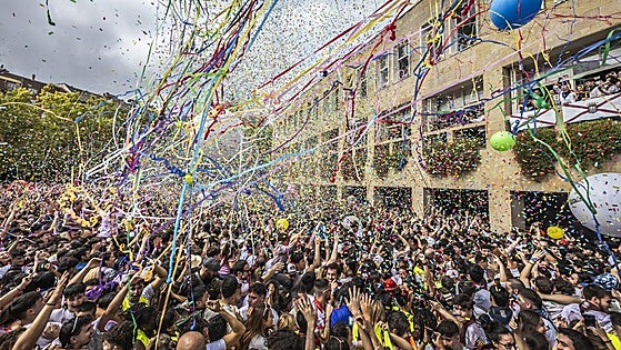Los estudiantes logroñeses tendrán fiesta durante todo San Mateo