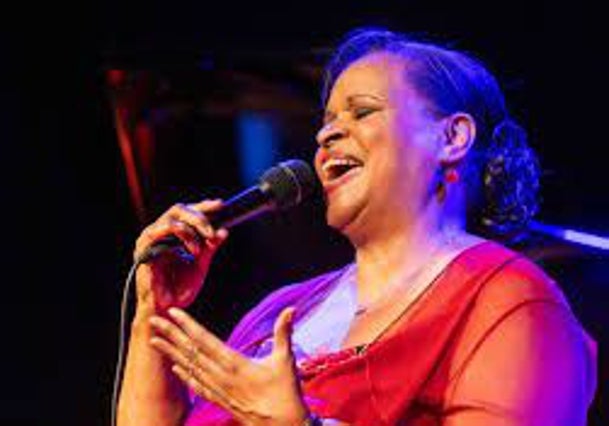 La cantante de jazz estadounidense Deborah Carter.