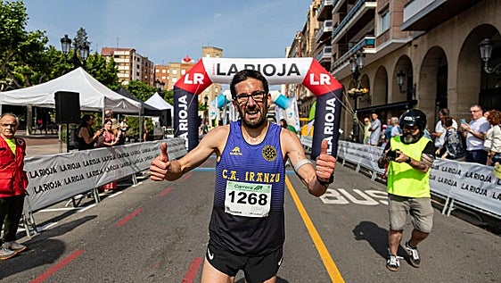 «Ha sido toda una alegría, porque el recorrido al final ha sido un poco duro»