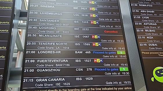 Cancelado el vuelo Madrid-Logroño por «problemas técnicos»