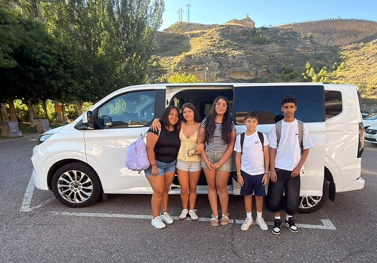 Jóvenes de la comarca de Cervera que participan en el proyecto de intercambio internacional