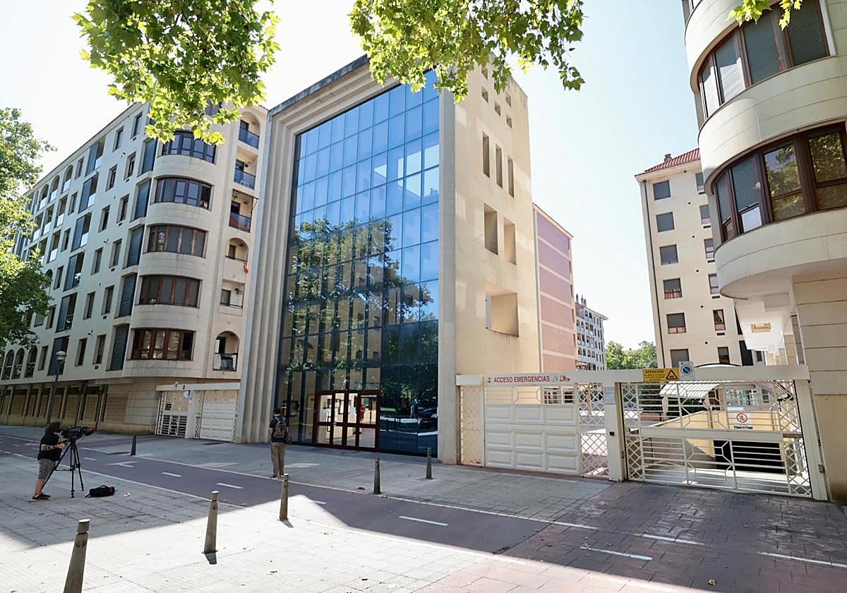 Residencial San Adrián, en la calle Alfonso VI de Logroño.