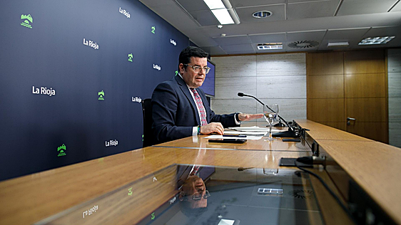 Alfonso Domínguez: «La reforma del sistema de financiación autonómica perjudica a La Rioja»
