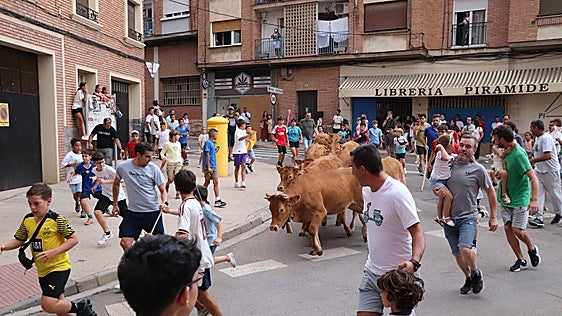 Por la patrona de Alfaro entre nubes y sol