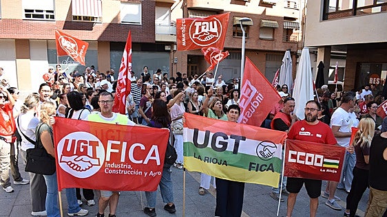 La primera jornada de huelga de las conservas vegetales supera el 75% de seguimiento