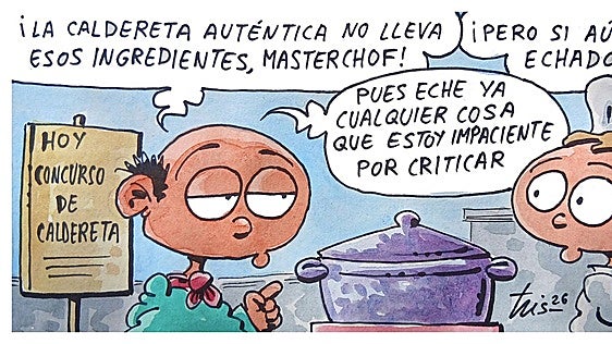 El concurso de calderetas, según Tris