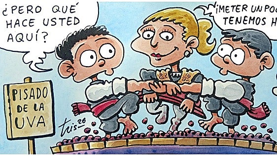 El Pisado de la Uva, según Tris