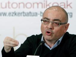 Javier Madrazo, coordinador de Ezker Batua, dimite por los «decepcionantes resultados»