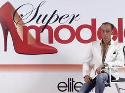 Daniel El Kum, cuandoa ctuó como modelo en el programa de Cuatro Supermodelo. / Archivo