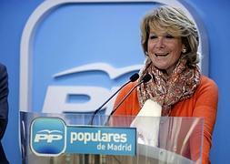 La presidenta del PP de Madrid, Esperanza Aguirre. / Efe | Atlas