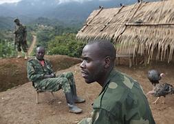 Ex guerrilleros que participaron en el conflicto del Congo. / Foto: Álvaro Ybarra Zavala