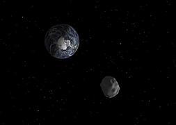 Recreación artística de la NASA del asteroide. / Efe