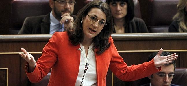 La portavoz parlamentaria socialista, Soraya Rodríguez. / Efe | Atlas