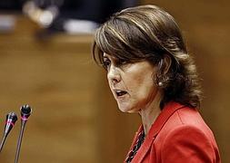 Yolanda Barcina, presidenta de UPN. / Efe