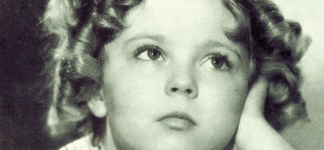 La actriz Shirley Temple, en una escena de la película 'Pobre niña rica'. / Archivo