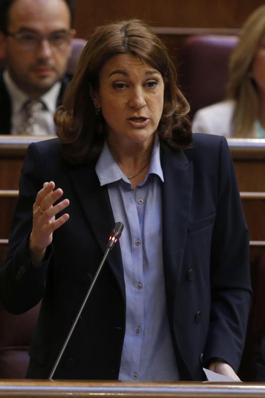 Rodríguez, durante una intervención en el Congreso