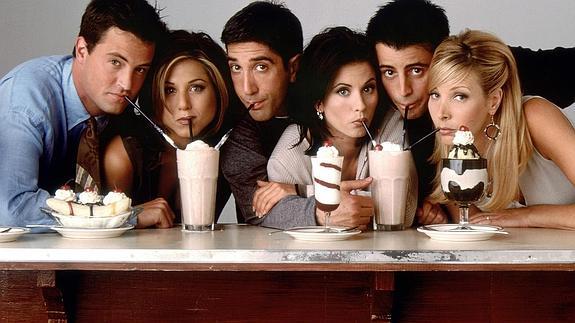 Los protagonistas de 'Friends'. 