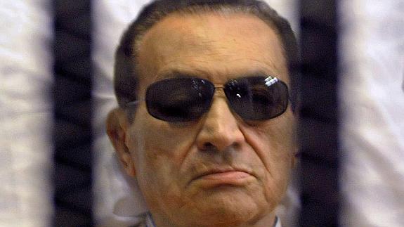 El expresidente egipcio Hosni Mubarak. 