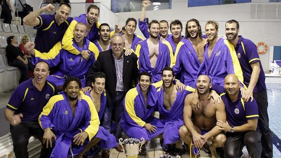 El Atlètic Barceloneta, campeón de Liga y de Europa. 