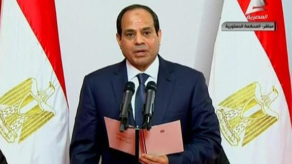 El exjefe del Ejército Abdelfatah al Sisi. 