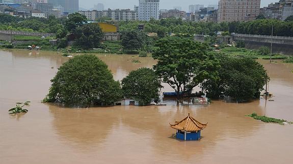Los efectos del 'Rammasun'. 