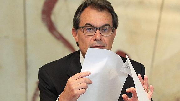 El presidente de la Generalitat, Artur Mas.