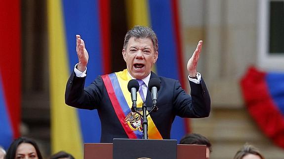 Juan Manuel Santos. 